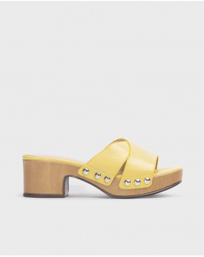 Wonders-Sandals-Yellow Marta Sandal
