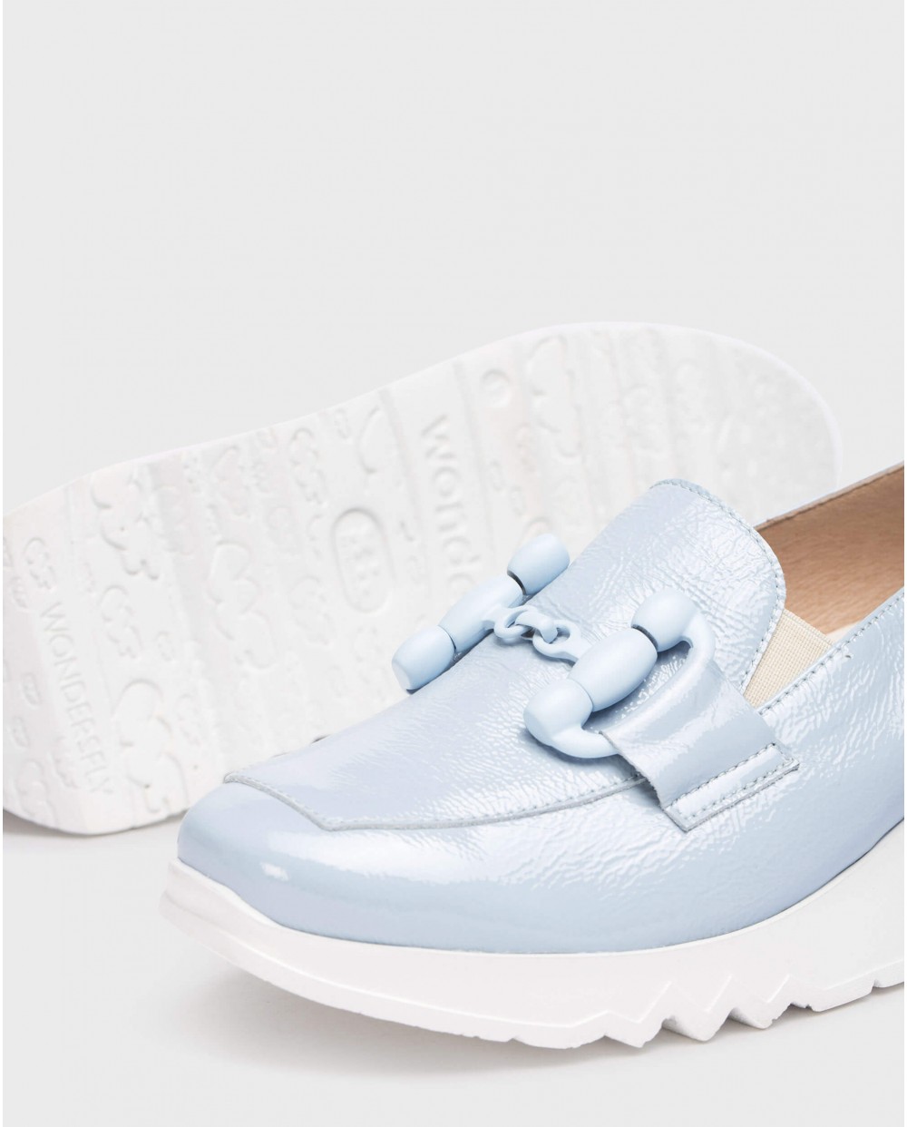 Wonders-Loafers-Blue Dance moccasin