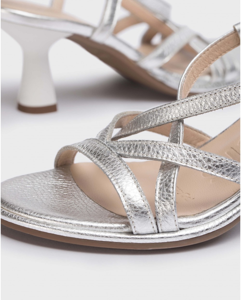 Wonders-Sandals-Silver Glow Sandal