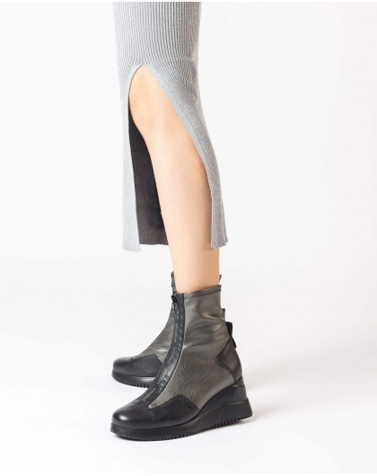Wonders-Ankle Boots-Dark grey INDIA ankle boot