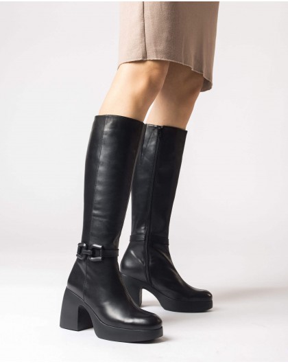 Wonders-Boots-Black CALISTO boot