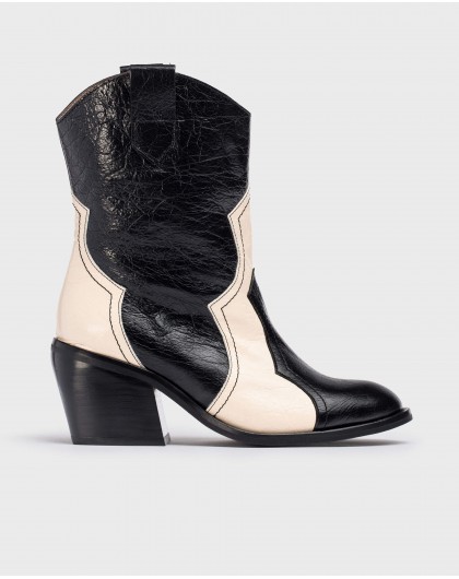Wonders-Ankle Boots-Black COTA ankle boot