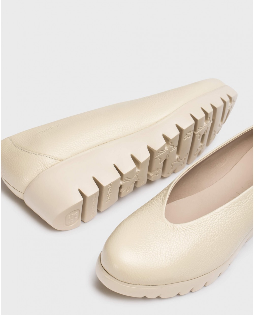 Wonders-Mujer-Zapato Fly crema