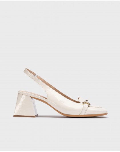 Wonders-Spring preview-White Jazmin Heeled sandals