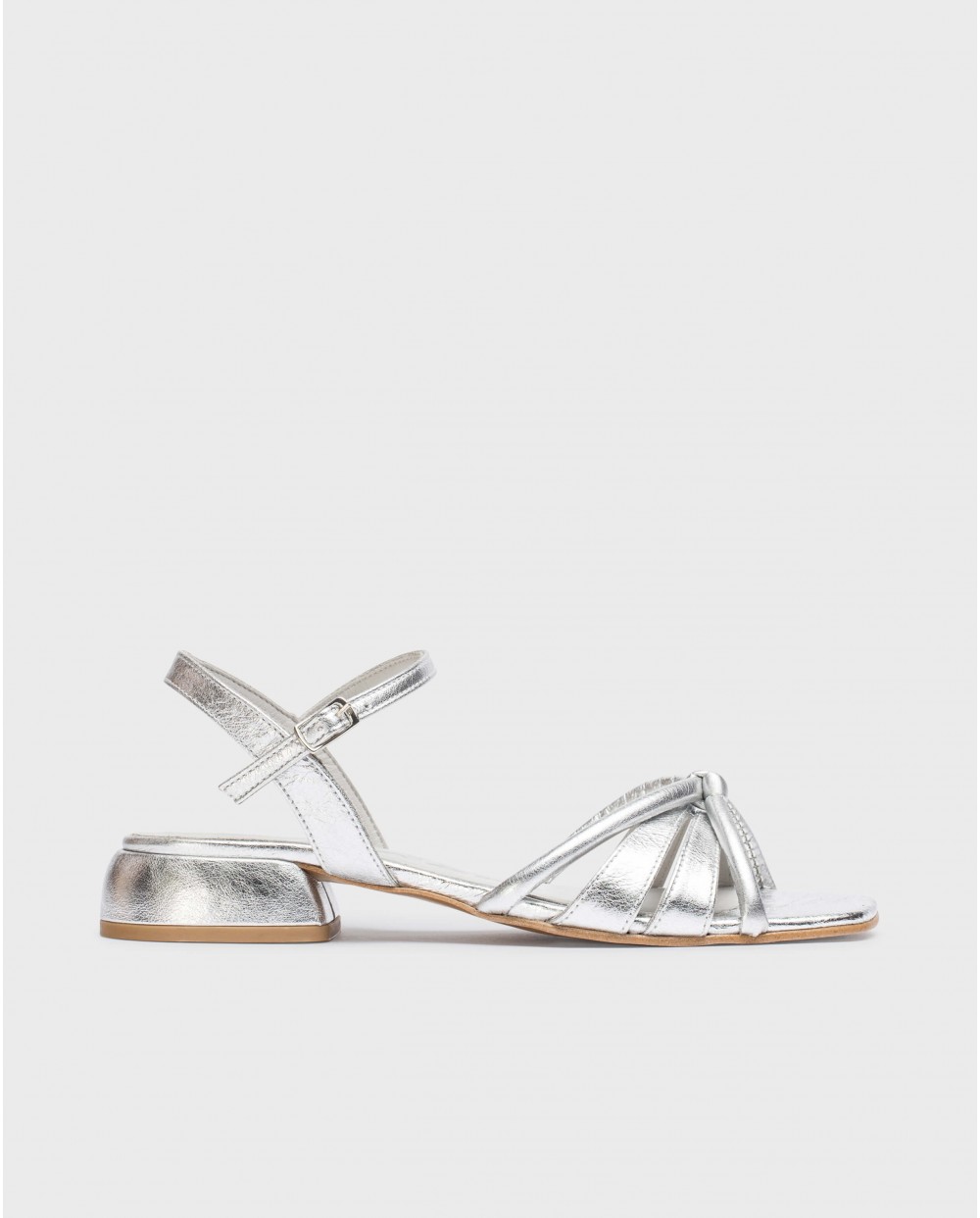 Wonders-Sandals-Silver NALA Flat sandals