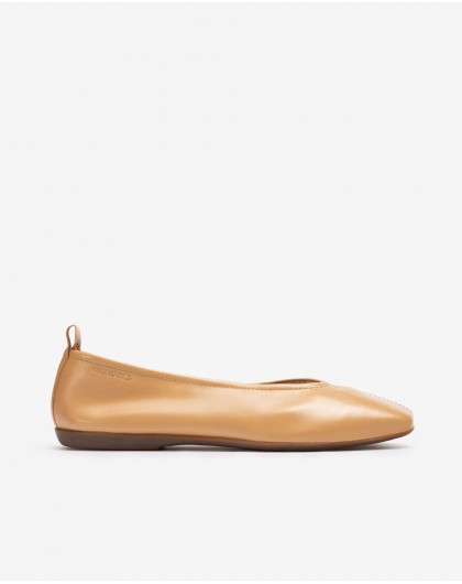 Wonders-Flat Shoes-Light Brown Pepa ballet flats