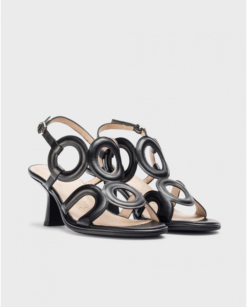 Wonders-Sandals-Black IRIS Sandals