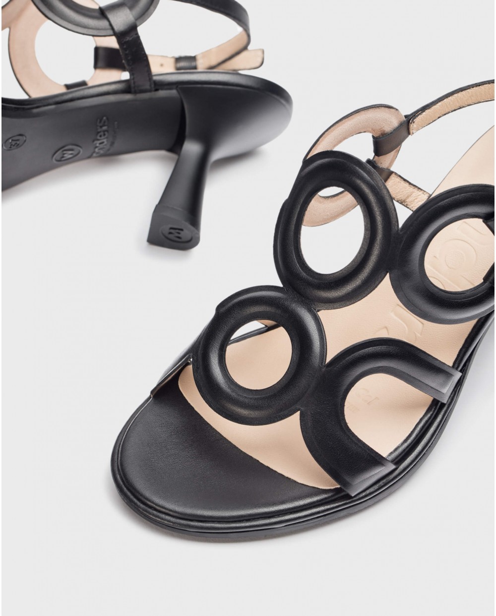 Wonders-Sandals-Black IRIS Sandals