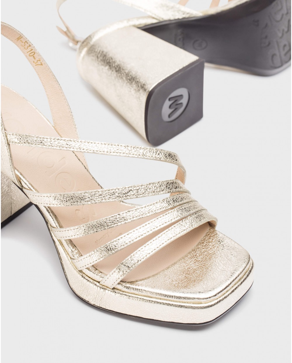 Wonders-Sandals-Platinum GARLI sandals