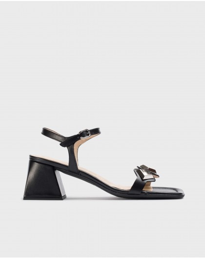 Wonders-Sandals-Black MARIE Heeled sandals