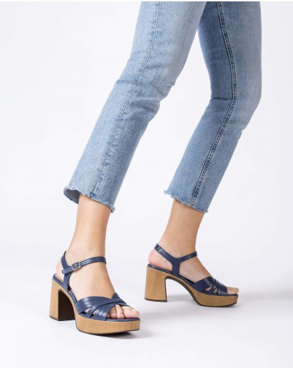 Wonders-Sandals-Blue MARISOL Sandals