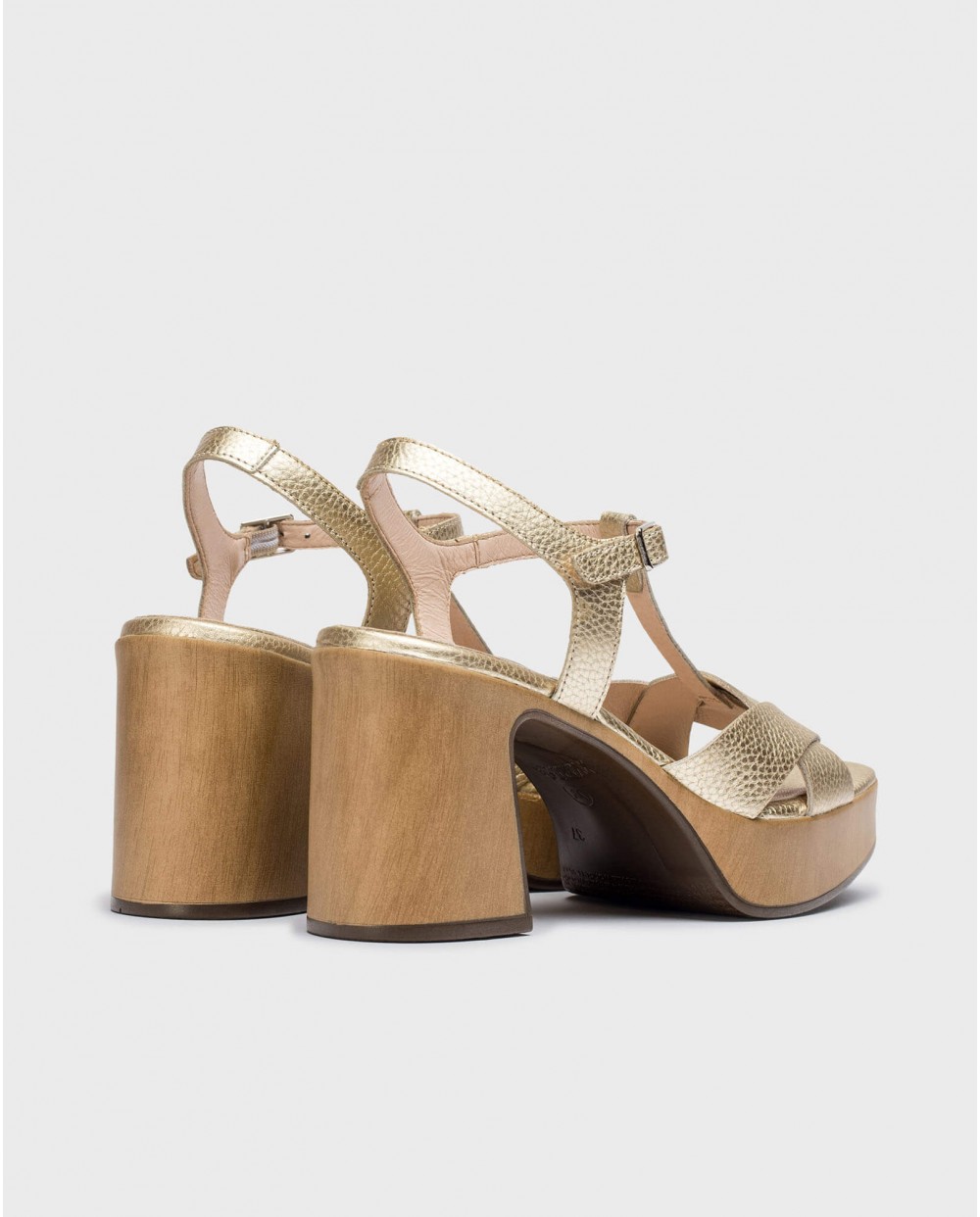 Wonders-Women shoes-Platinum Julia sandals