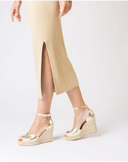 Wonders-Women shoes-Metallic MANLY Espadrilles