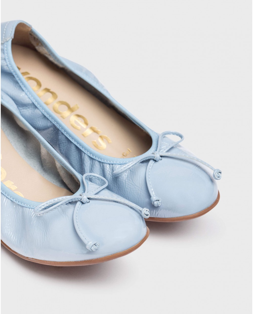 Wonders-Women shoes-Blue BO Ballet Flat