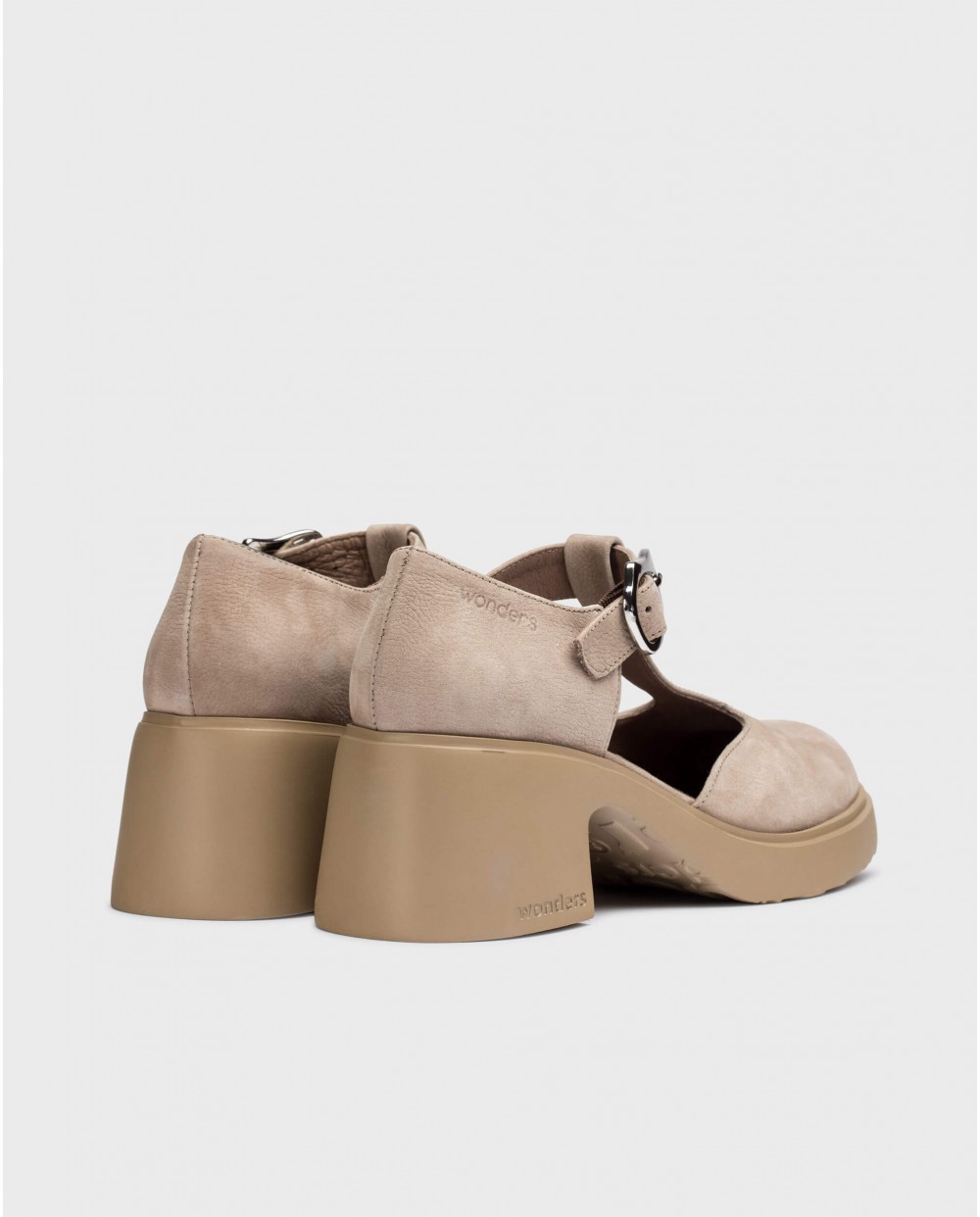 Wonders-Pre Fall 2024-Brown JADE Mary Janes