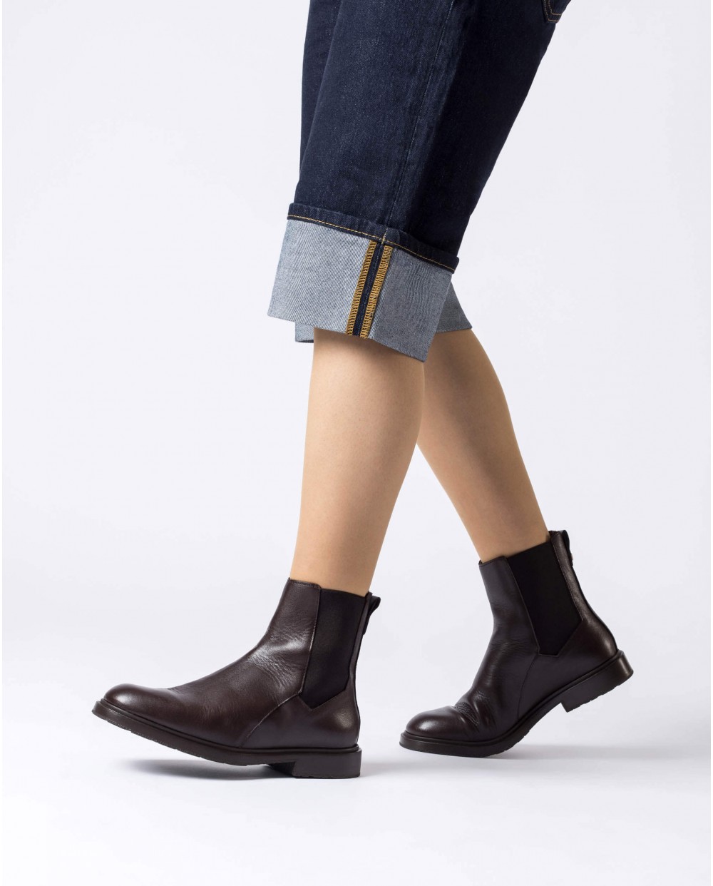 Wonders-Ankle Boots-Brown SCAR Ankle boot