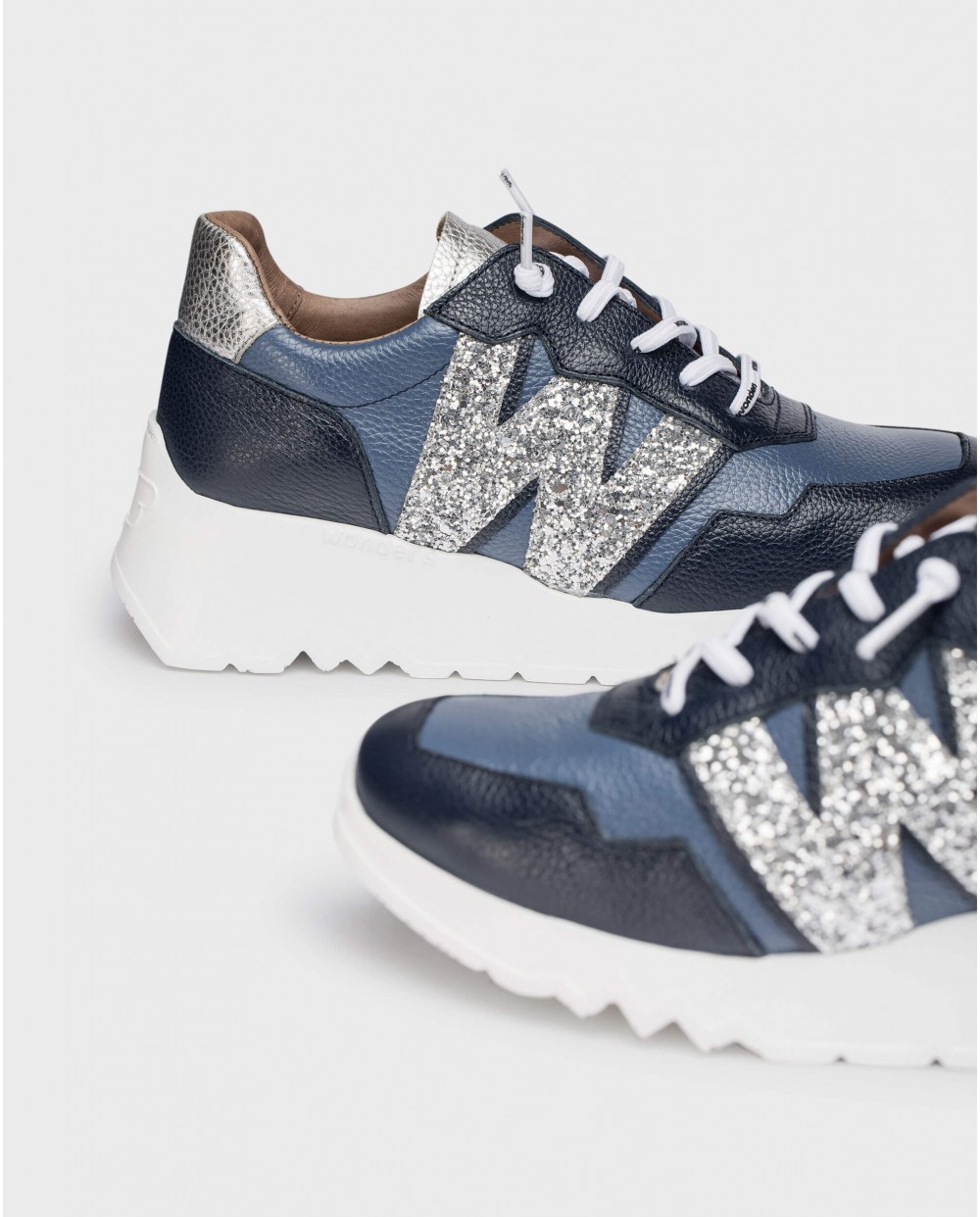 Wonders-Sneakers-Blue ROBERT Sneaker