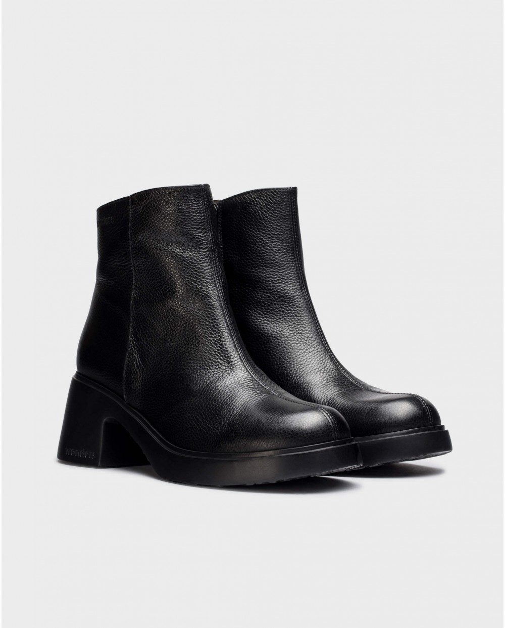 Wonders-Ankle Boots-Black RUBI ankle boot