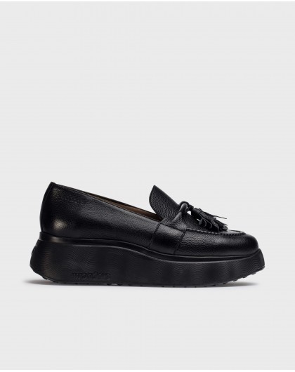 Wonders-Loafers-Black GILROY loafers