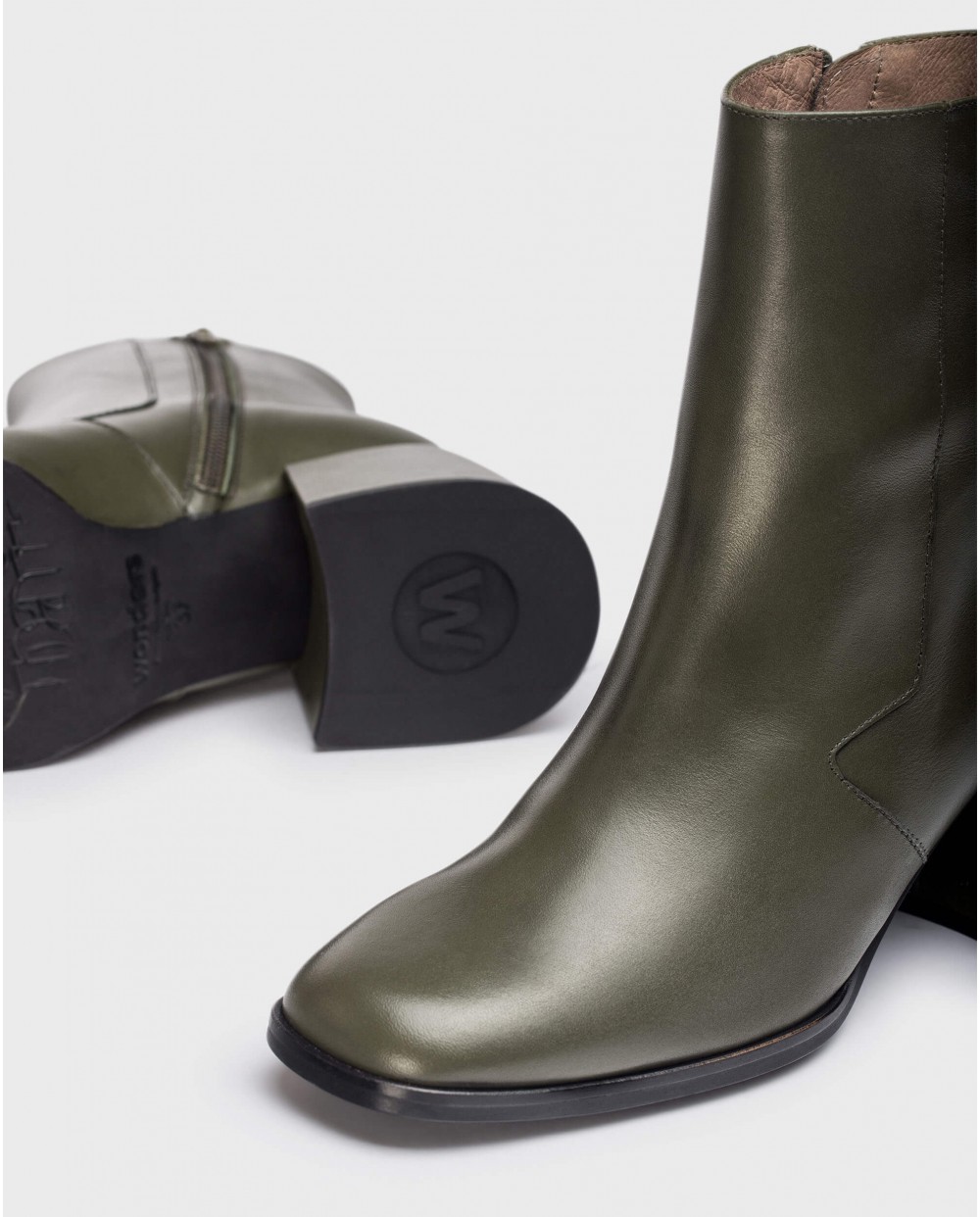 Wonders-Ankle Boots-Green RODOLFO Ankle boots