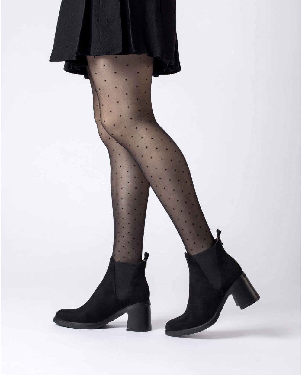 Wonders-Ankle Boots-Black VALERIA Ankle boots