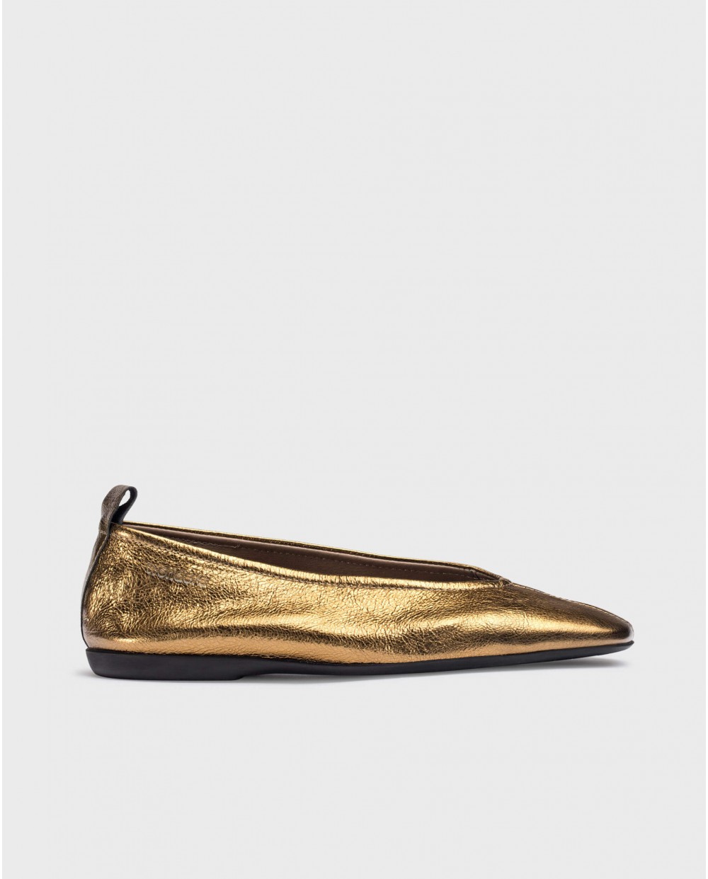 Gold PEPA ballet pump