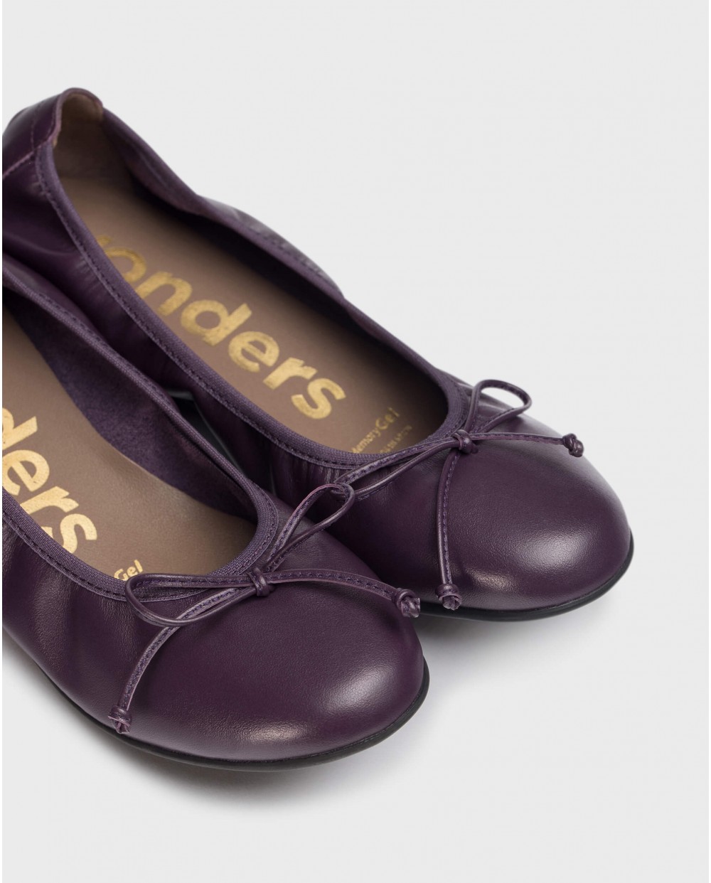 Purple BO Ballet Flat