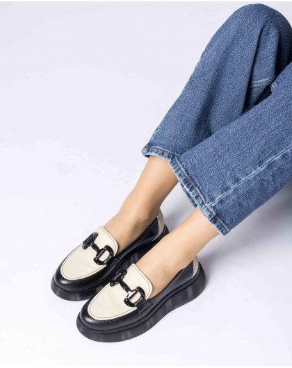 Wonders-Loafers-Black MONTREAL Loafers