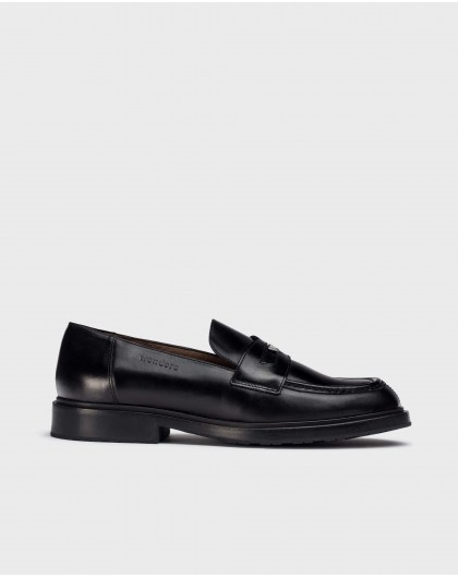 Wonders-Loafers-Black NED moccasin