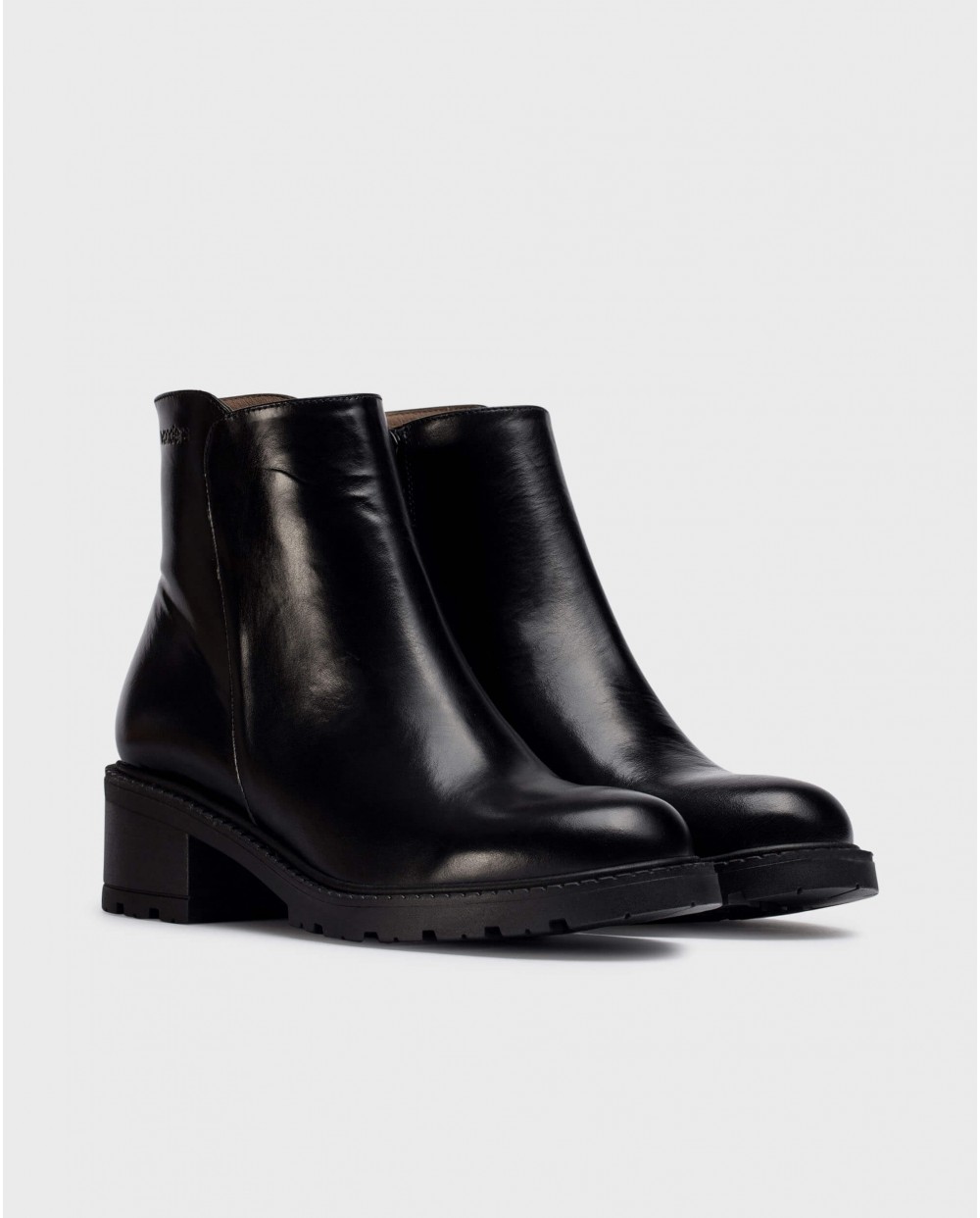 Black NEBULA Ankle Boots