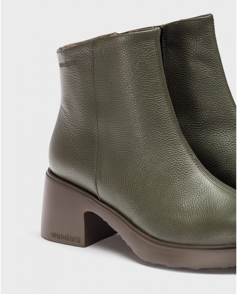 Wonders-Ankle Boots-Green RUBI ankle boot