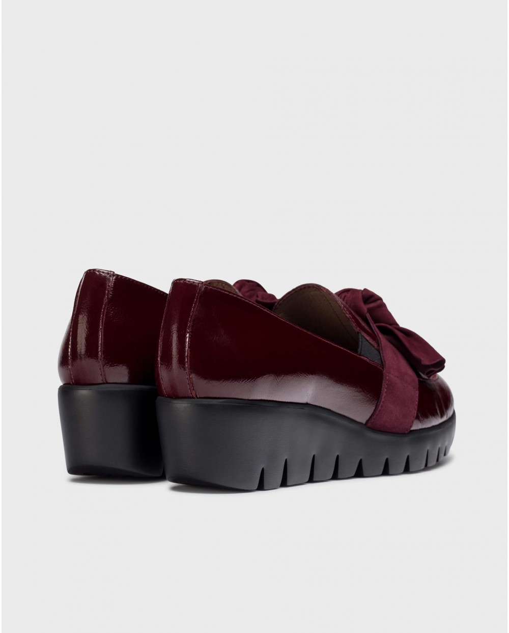 Burgundy ROMEO loafers