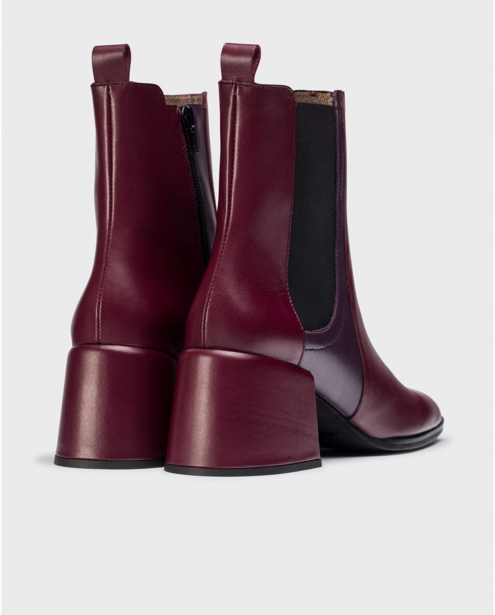 Burgundy RORI ankle boots