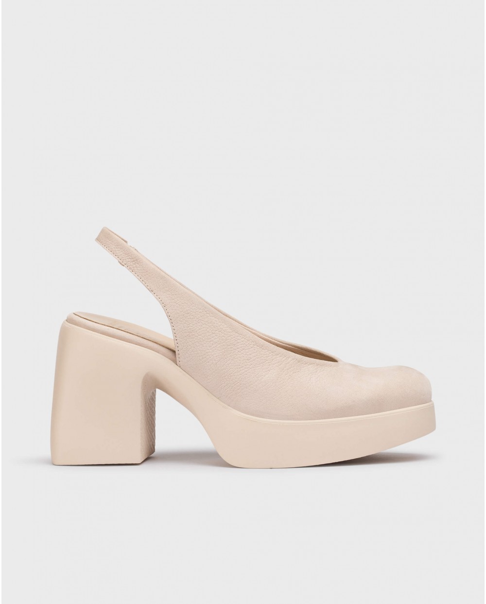 Wonders-Platforms-Pink NAIMA Slingback