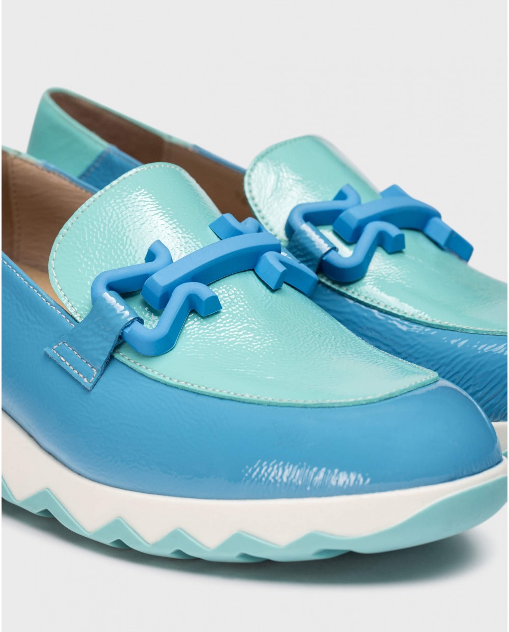 Wonders-SS 2025-Blue SIMA Loafer