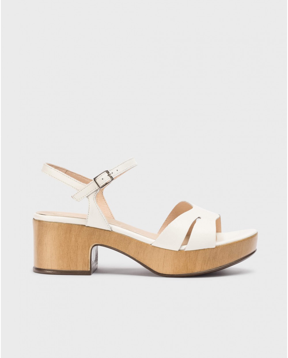 Wonders-Sandals-White ELARA Sandal