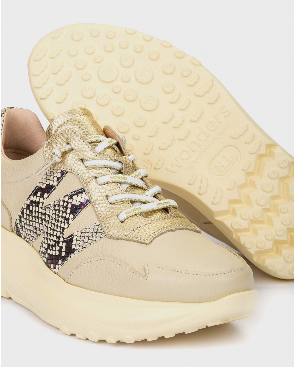 Wonders-Sneakers-Snake Skin SAMIRA Sneakers