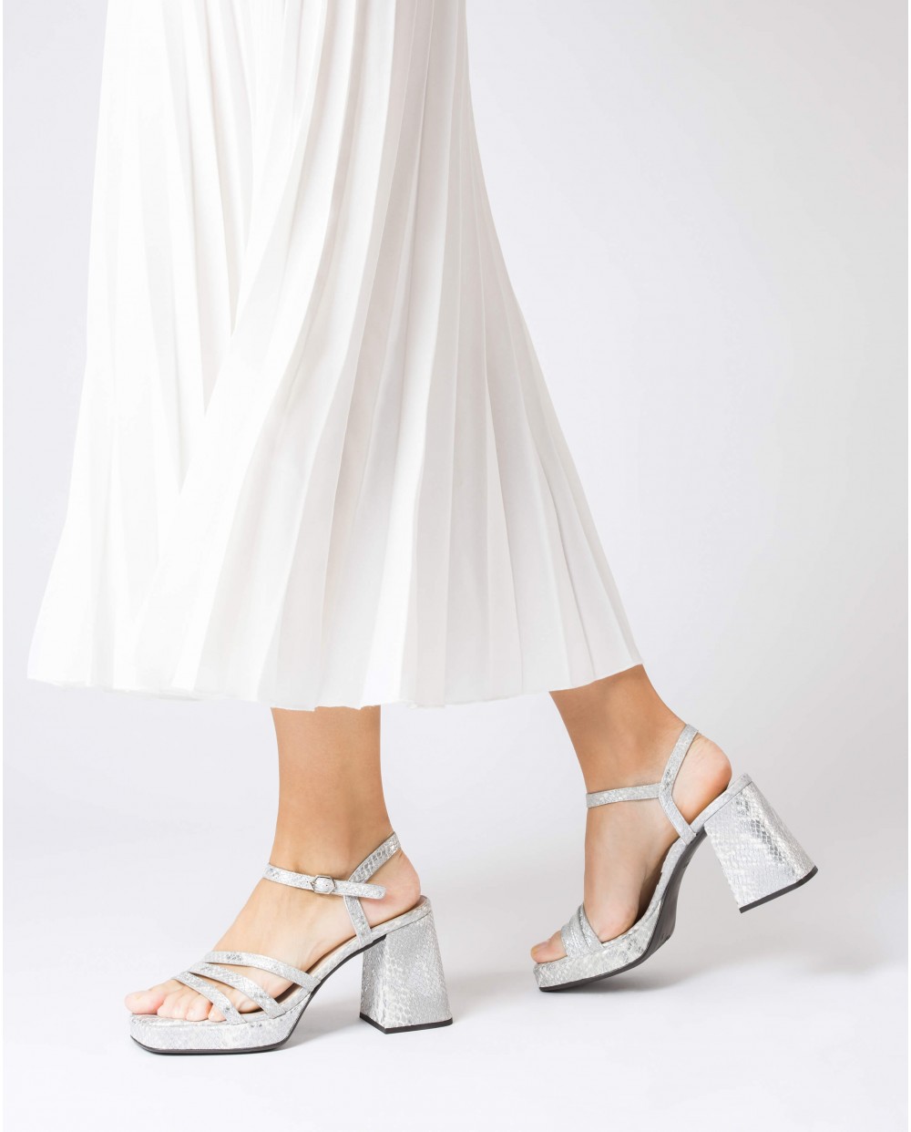 Silver LOVE Sandal