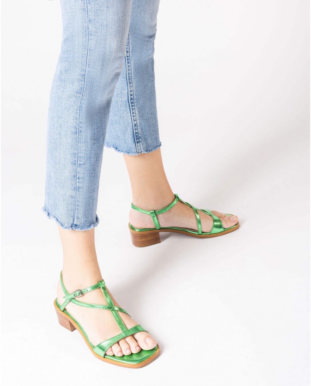 Green AURORA Sandal