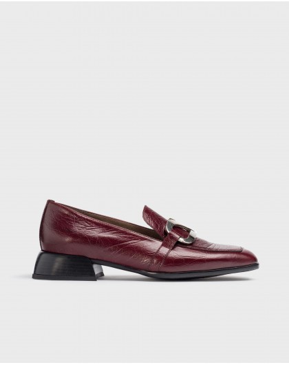 Burgundy SURI Loafers