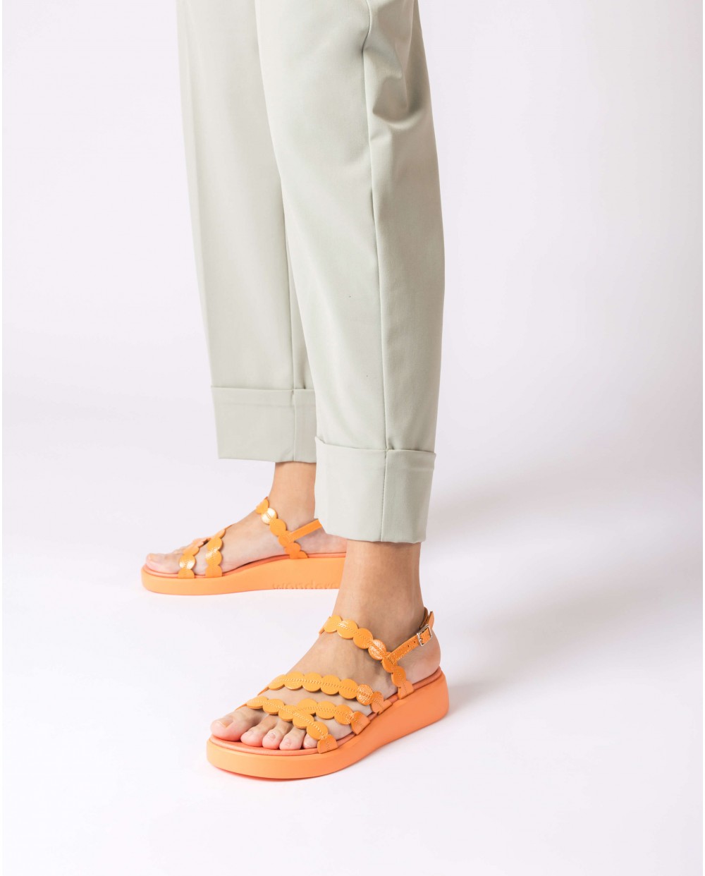 Orange MOTRIL Sandals