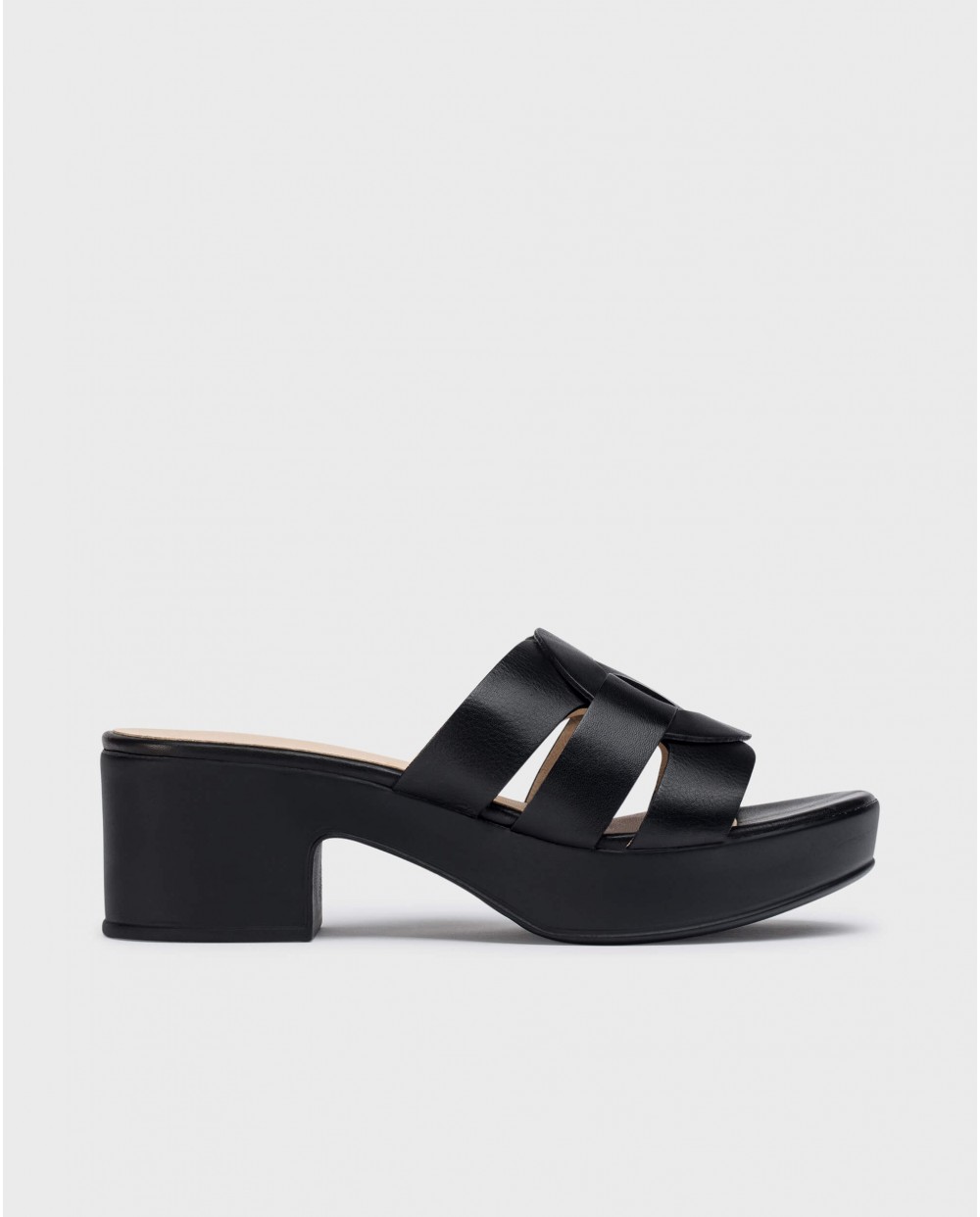 Black SANTANDER Sandals