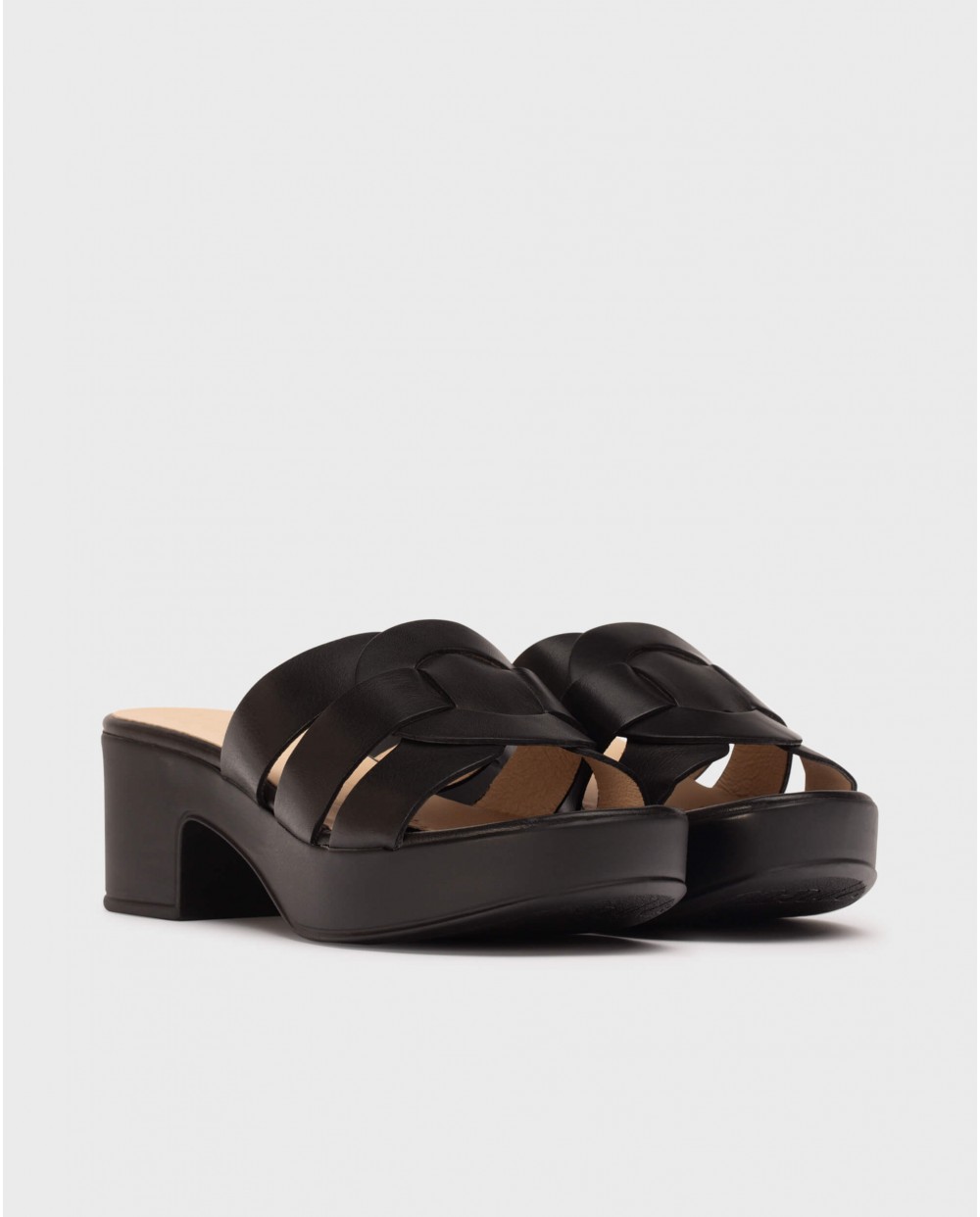 Black SANTANDER Sandals