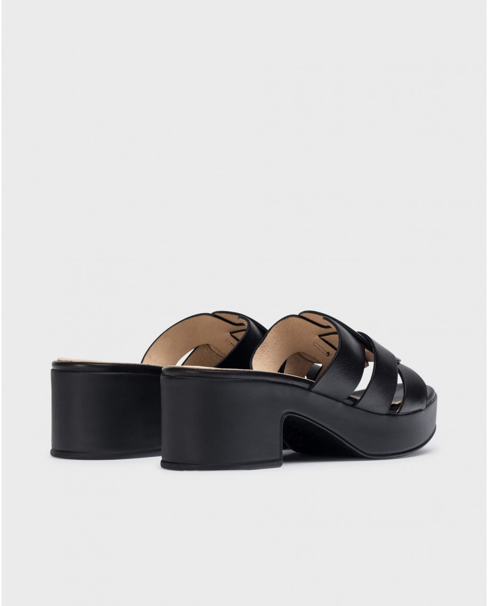 Black SANTANDER Sandals