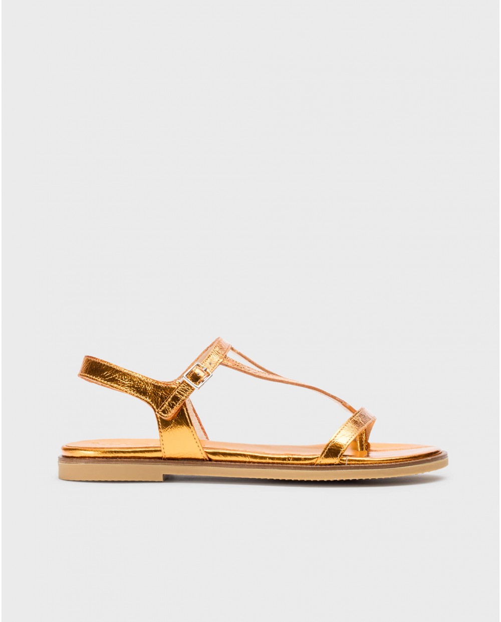 Orange JIMENA Flat sandals