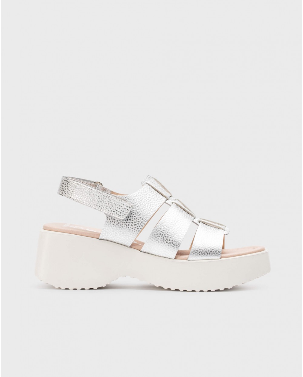 Silver NORA sandals