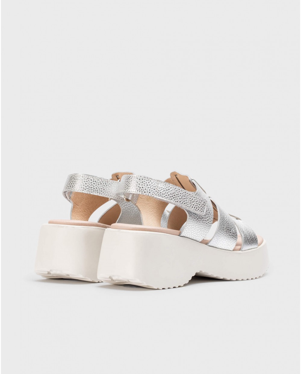 Silver NORA sandals