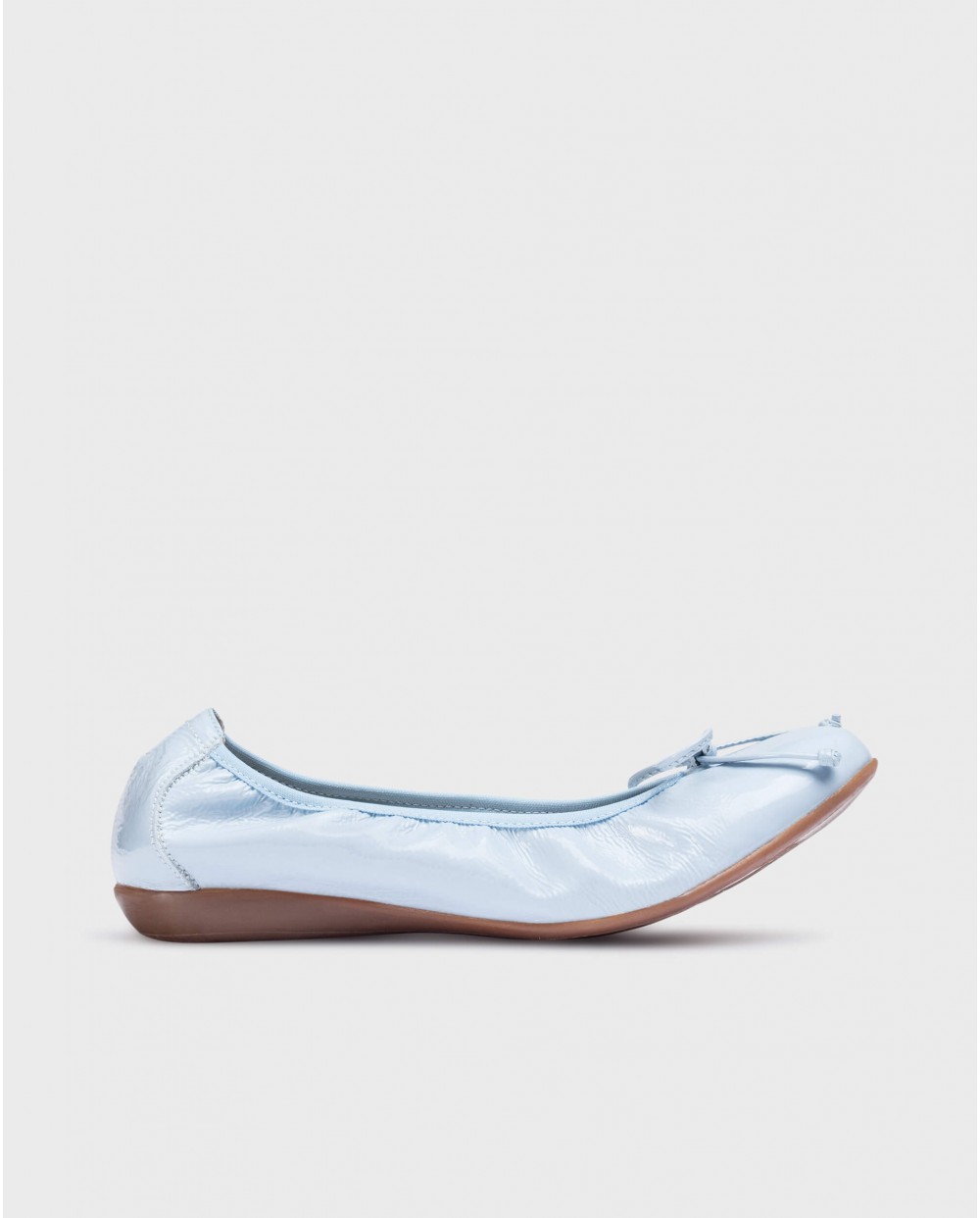 Blue BO Ballet Flat