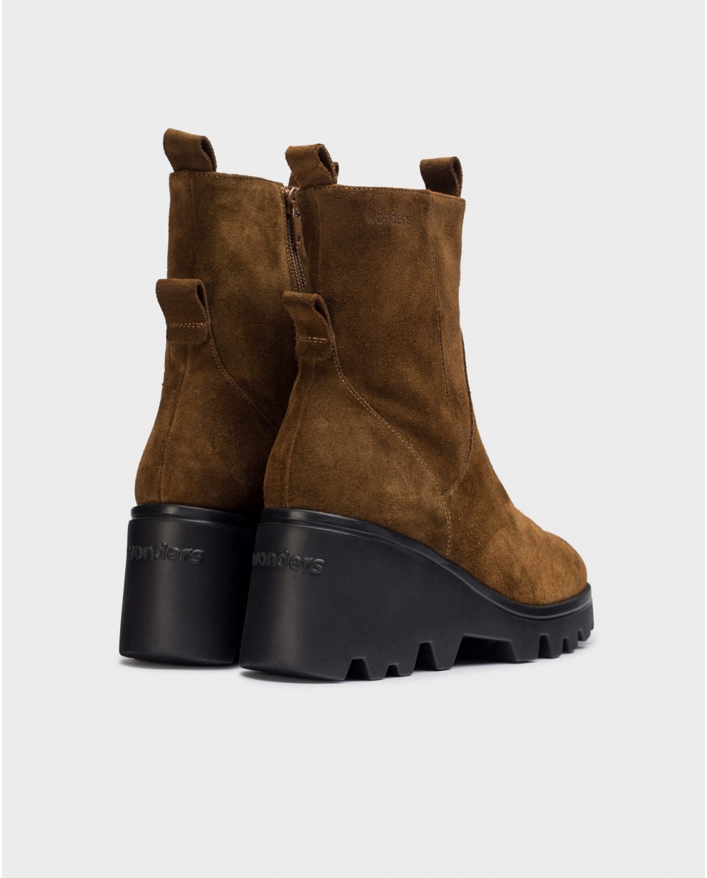 Brown LEEDS ankle boots