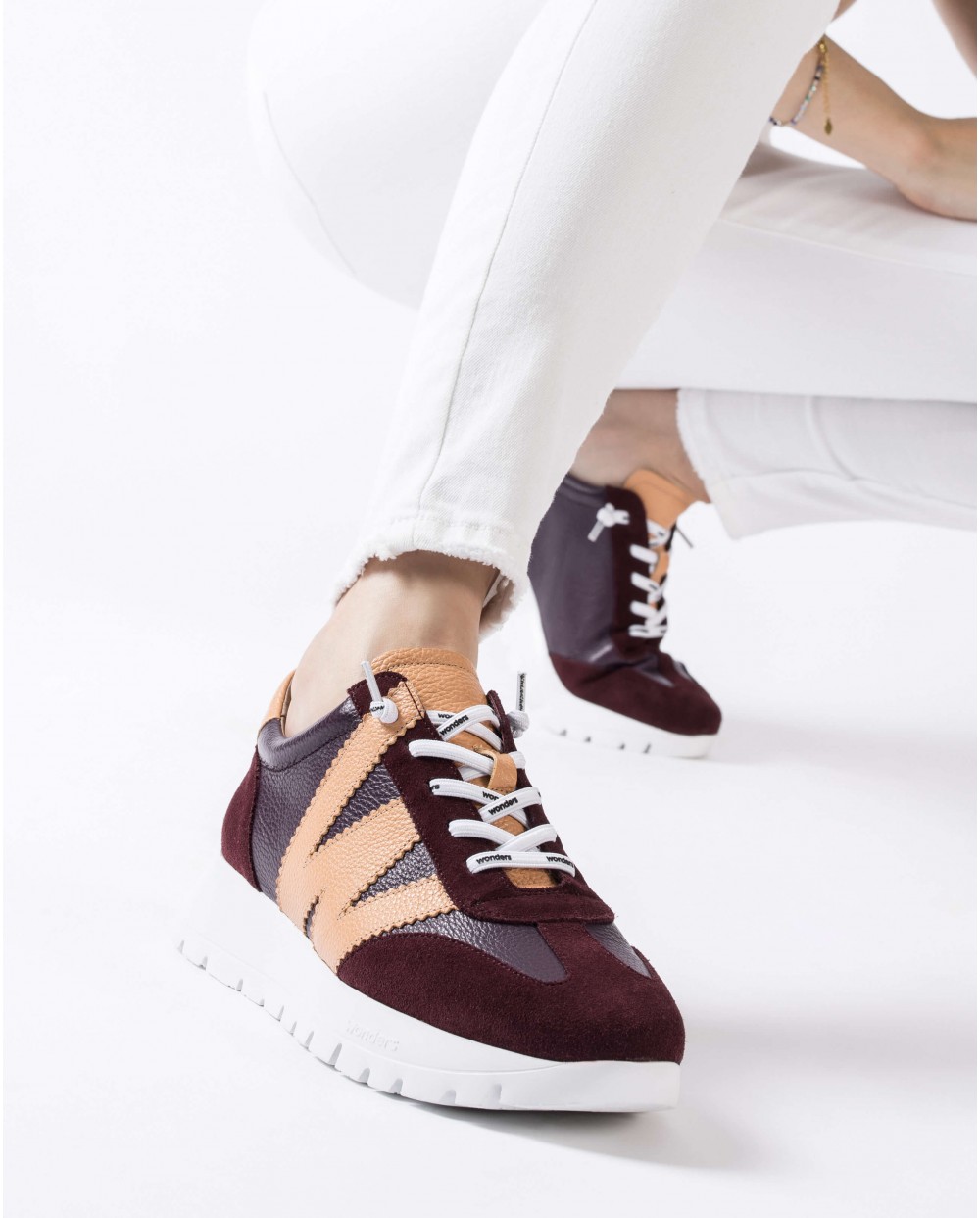 Burgungy RACER Sneaker